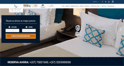 Desktop Screenshot of hotelcasablanca.com.co